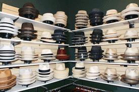 Large selection of men's hats for sale near Las Cruces, NM