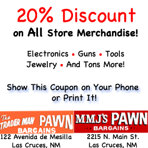 Discount Coupon Sale in Las Cruces