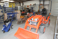 Rototillers, tractors and trenchers for rent in Las Cruces