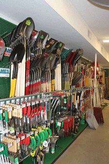 Garden tools for sale at Big Star ACE Hardware Store in Las Cruces, NM