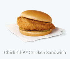 Chick-fil-A Chicken Sandwich in Las Cruces