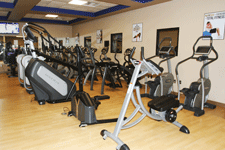 Treadmill machines at Club Fitness in Las Cruces