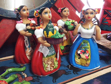 Figurines for sale in Las Cruces at Coyote Traders