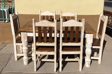 Rustic dining table set for sale in Las Cruces