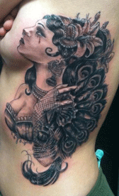 Custom tattoo by DNA Ink Tattoo & Body Piercing Shop in Las Cruces