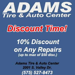 Coupon for discount on auto repairs in Las Cruces