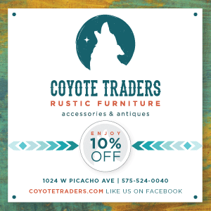 Discount coupon for Coyote Traders Rustic Furniture in Las Cruces, NM