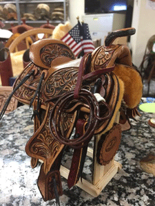 Custom saddle shop in Las Cruces
