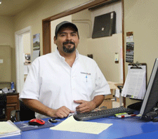 Service department at Holiday World RV in Las Cruces, NM