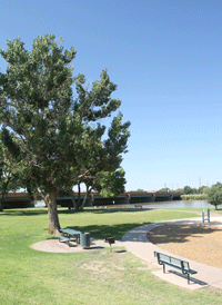 La Llarona park in Las Cruces