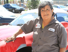 Auto body repair at Litzenberg Auto Body Shop in Las Cruces