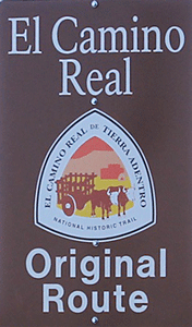 El Camino Real Route in Las Cruces, NM