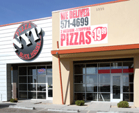 Pizza place on Rinconada Blvd in Las Cruces, NM