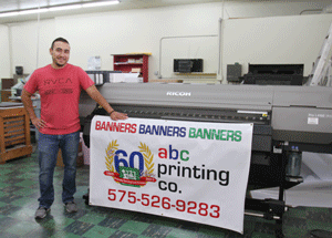 Sign and banner printing store in Las Cruces
