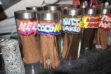 Incense for sale at Queen Bee's Smoke Shop in Las Cruces