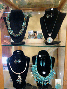 Turquoise jewelry for sale at Impressions de Mesilla