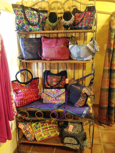 Ladies handbags for sale at Impressions de Mesilla