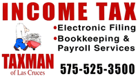 Bookkeeping in Las Cruces at Taxman of Las Cruces