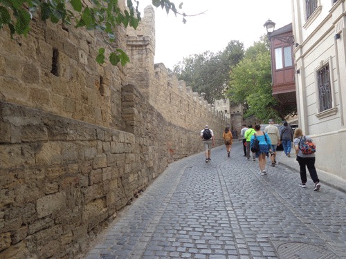Street in Baku, Azerbaijan
