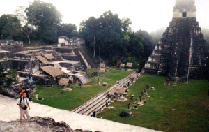 Ruins of Tikal in Guatemala