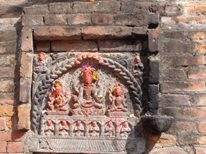 Shrine in Bhaktapur, Nepal