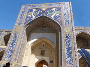 Mosque in Bukhara, Uzbekistan 