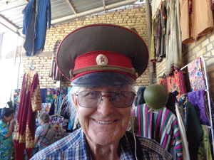 Bob in Burhara, Uzbekistan