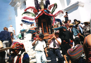 Procession in Chichicastenango, Guatemala