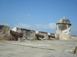 UNESCO World Heritage site in Cartagena, Colombia