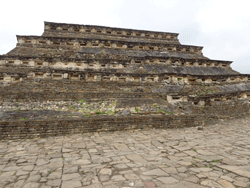 Pyramid in El Tajin, Mexico