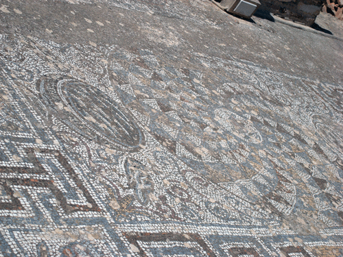 Mosaic in Ephesus, Turkey