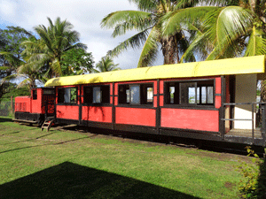 Sugar train on Fiji Island