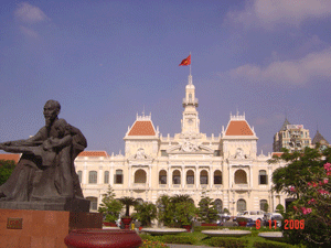 Hotel de Ville in Ho Chi Minh City, Vietnam