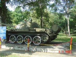 Tank in Ho Chi Minh City, Vietnam
