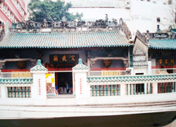 ManMo Temple in Hong Kong