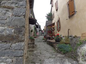 Hill town in The Istrian Peninsula, Croatia