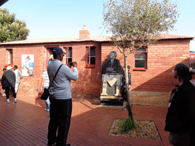Archbishop Desmond Tutu's home in Johannesburg, South Africa