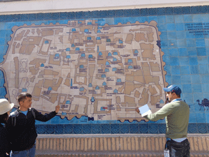 The walled city of Khiva, Uzbekistan