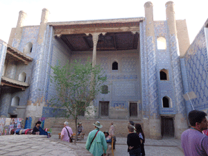 Kunya Ark in Khiva, Uzbekistan