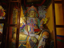 Buddhist statue in Lhasa, Tibet