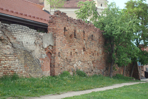 Stone wall in Lithuania