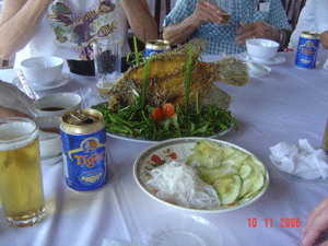 Food in Mekong Delta, Vietnam
