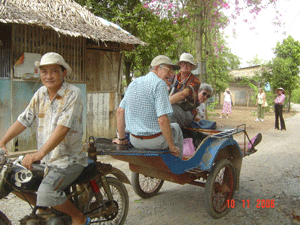 Travel in Mekong Delta, Vietnam