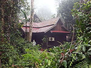 Ironwood house in Panglan Bun Borneo Indonesia
