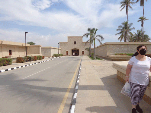 Sultan Qaboos palace in Salalah, Oman