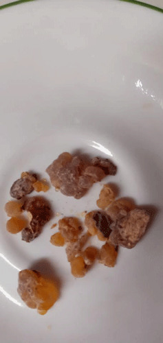 Raw frankincense in Salalah, Oman