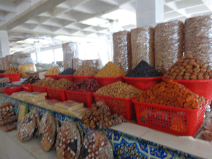 Market in Samarkand, Uzbekistan