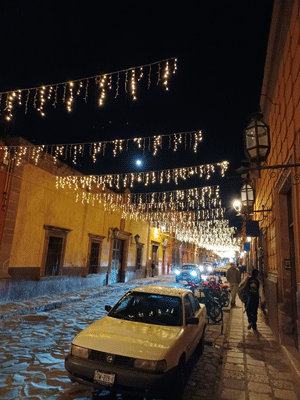 Street in San Miguel de Allende, Mexico