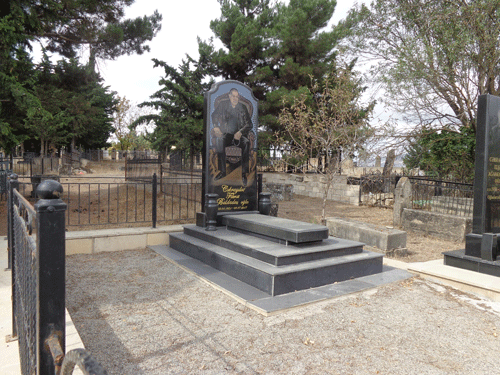 Grave site in Shamakhi, Azerbaijan