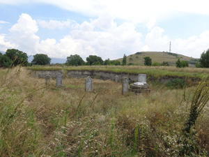 Gravesite in Skopje, Macedonia